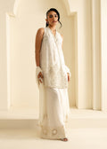 Mahgul | Nooreh Luxe | Celestial Ivory -  Mahgul Ladies Clothes - Original Designer Dress - House of Maryam