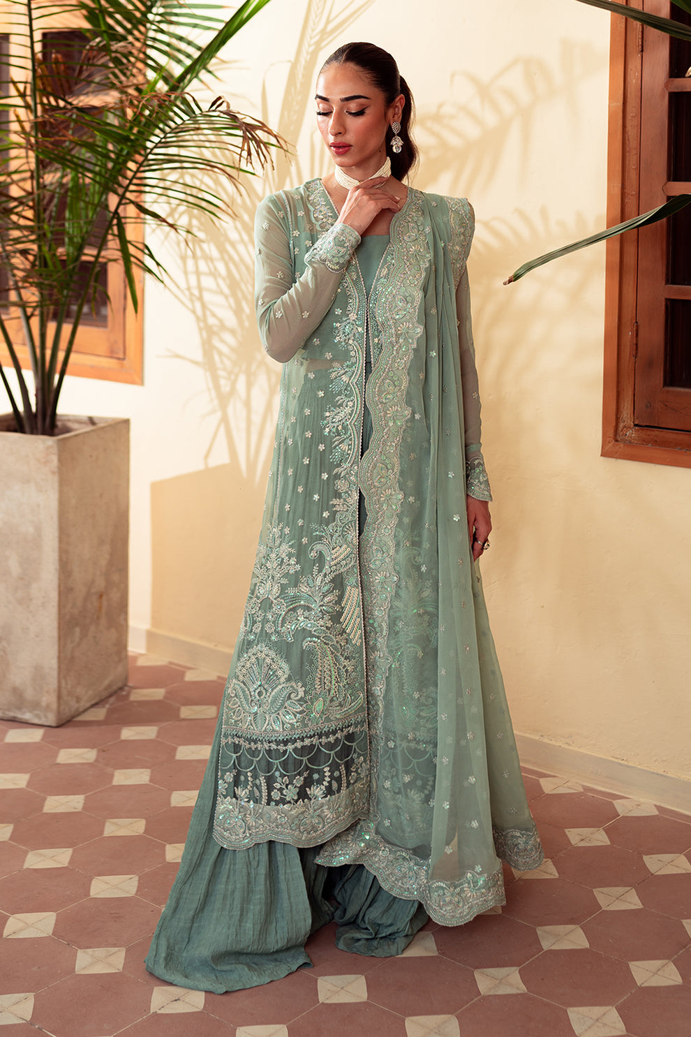Neeshay | Dastaan Luxury Chiffon | Heer -  Neeshay Formal - Original Designer Dress - House of Maryam