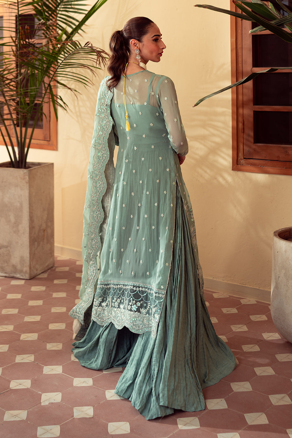 Neeshay | Dastaan Luxury Chiffon | Heer -  Neeshay Formal - Original Designer Dress - House of Maryam
