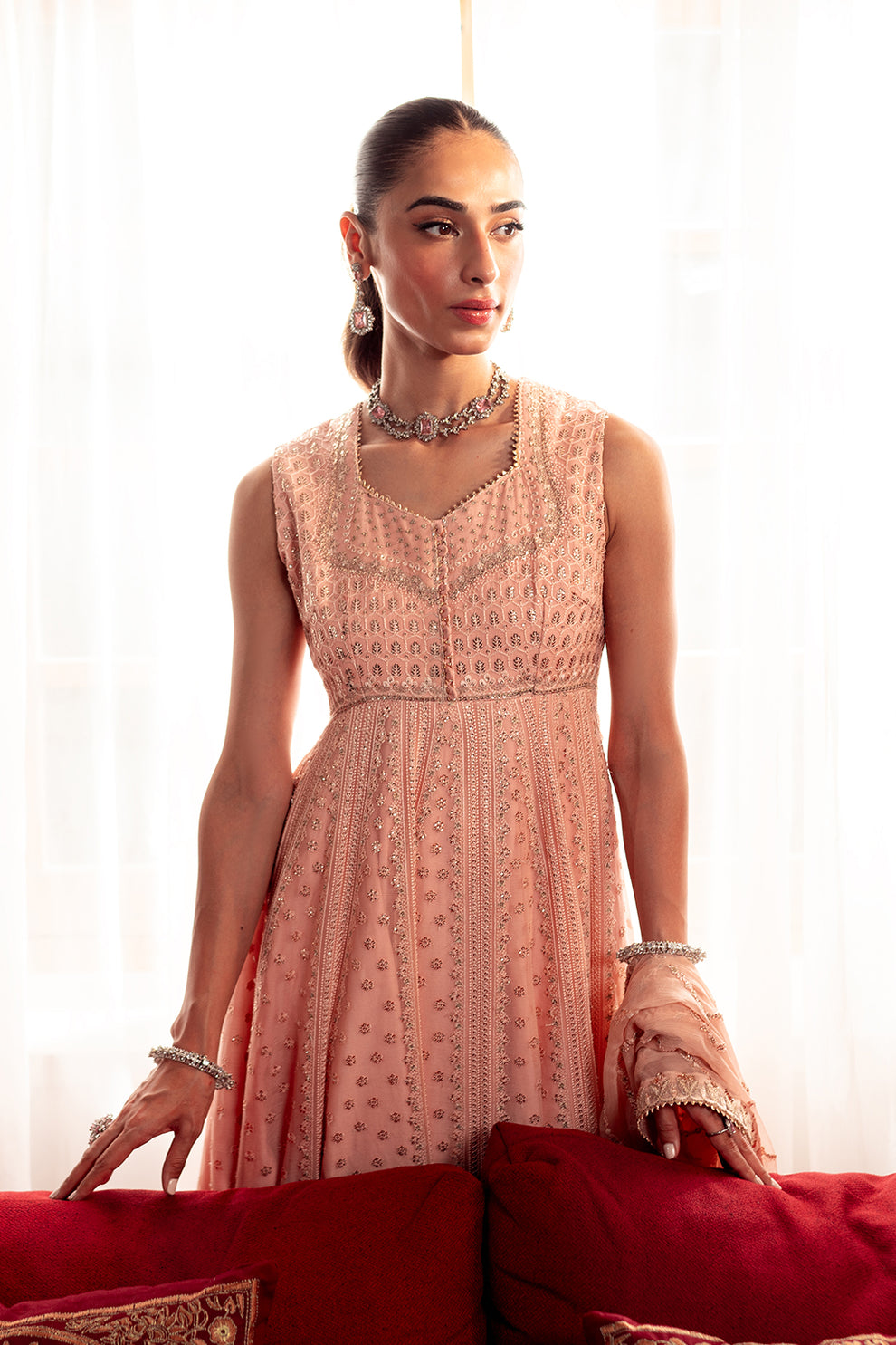 Neeshay | Dastaan Luxury Chiffon | Mehrbano -  Neeshay Formal - Original Designer Dress - House of Maryam