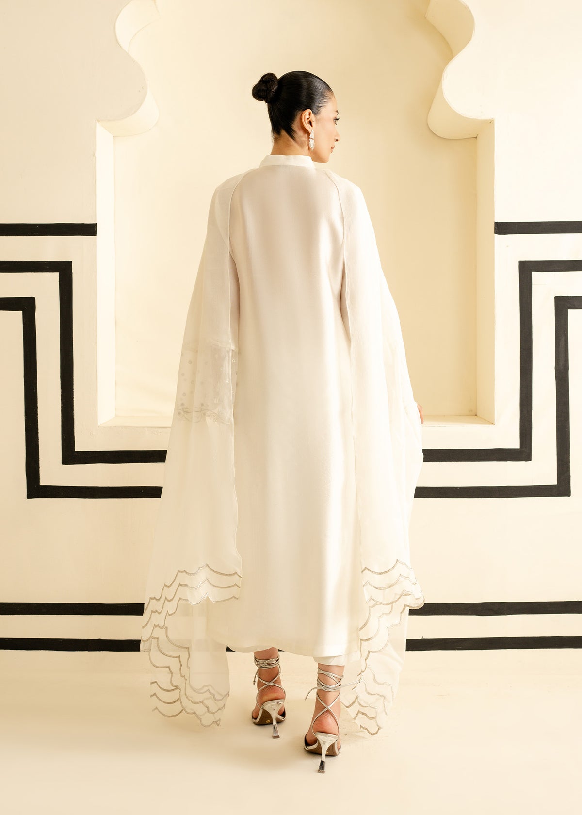 Mahgul | Nooreh Luxe | Ivory Grace -  Mahgul Ladies Clothes - Original Designer Dress - House of Maryam