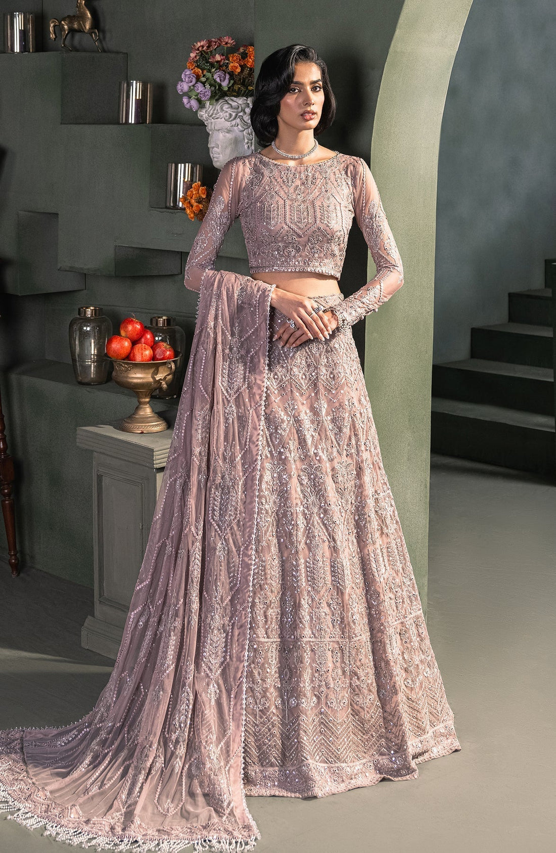 Zarif | Heritage Formals | ZHF 03 MERAKI -  Zarif Formal - Original Designer Dress - House of Maryam