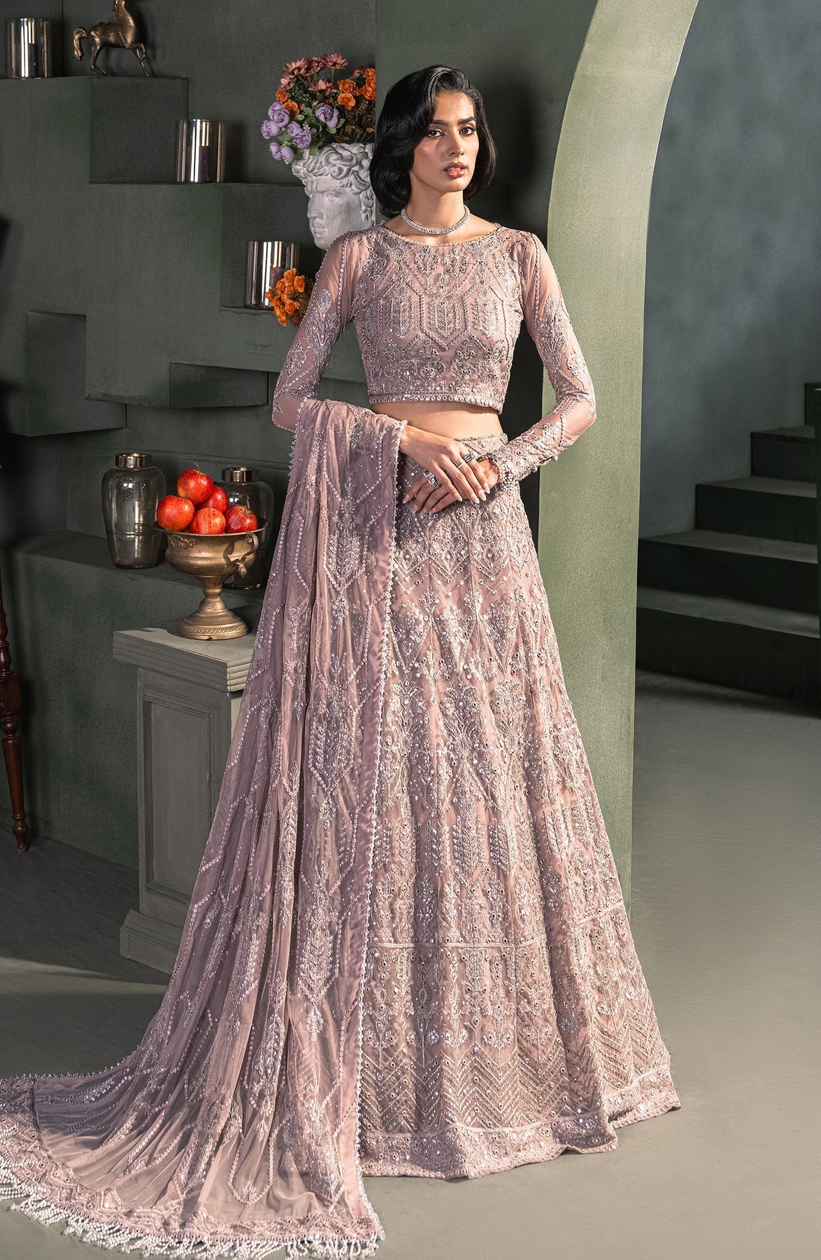 Zarif | Heritage Formals | ZHF 03 MERAKI -  Zarif Formal - Original Designer Dress - House of Maryam
