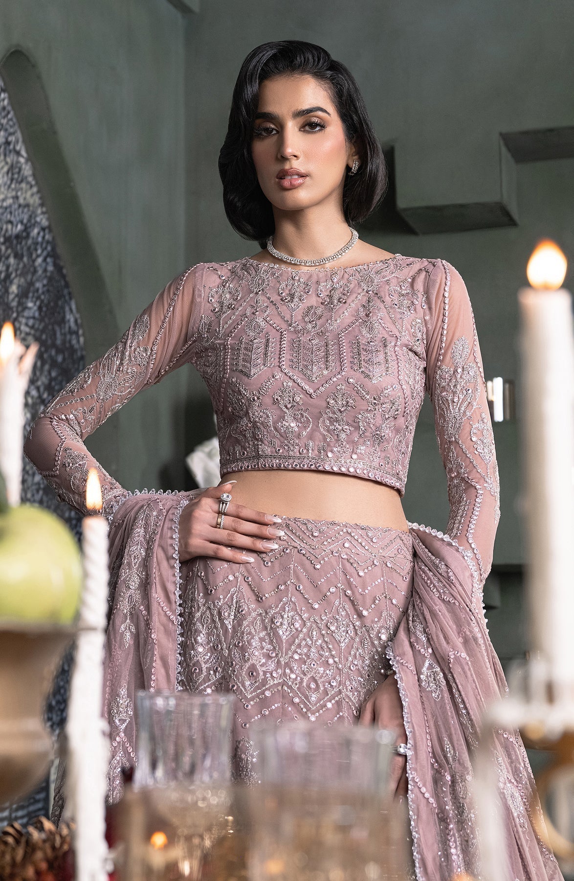 Zarif | Heritage Formals | ZHF 03 MERAKI -  Zarif Formal - Original Designer Dress - House of Maryam