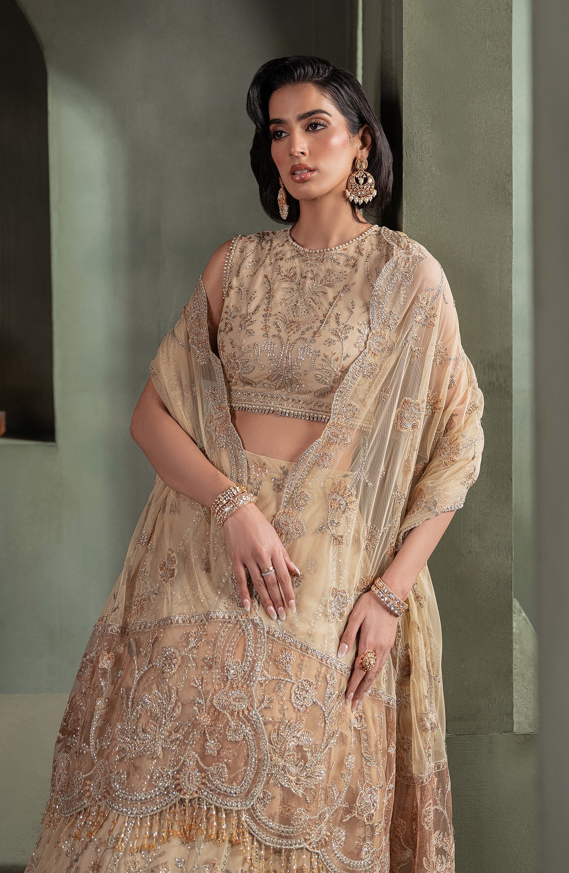 Zarif | Heritage Formals | ZHF 01 AVELINA -  Zarif Formal - Original Designer Dress - House of Maryam