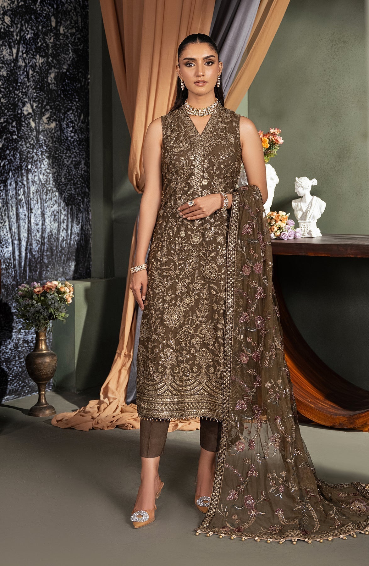 Zarif | Heritage Formals | ZHF 06 ZHALAY -  Zarif Formal - Original Designer Dress - House of Maryam