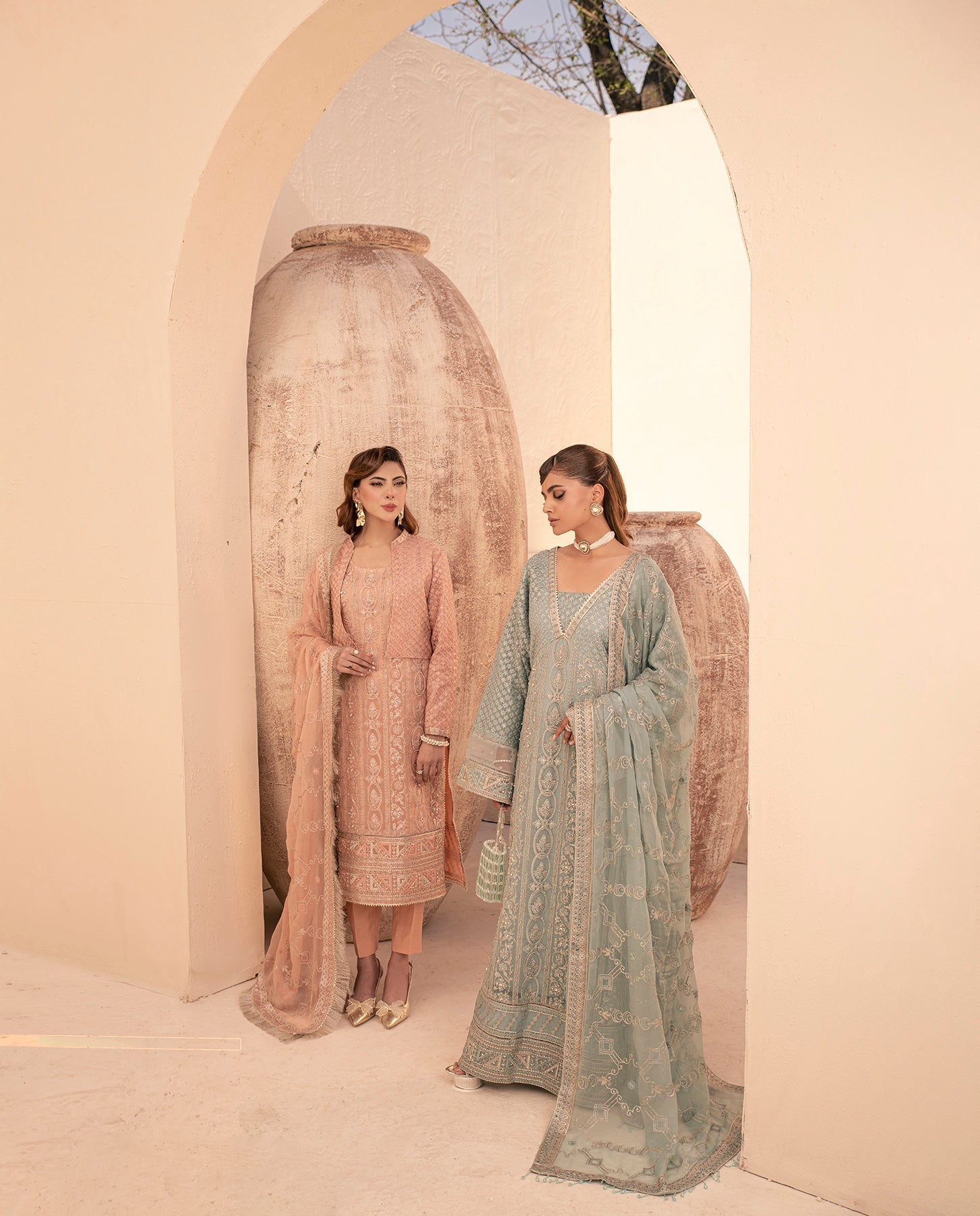 House of Nawab | Miorah Formals | IVAAN - B -  House of Nawab Ladies Clothes - Original Designer Dress - House of Maryam
