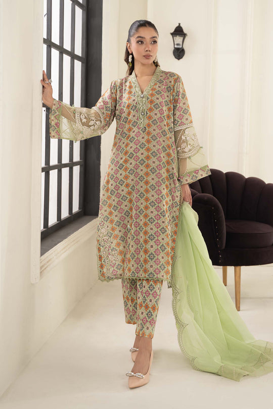 Maria B | Casual Pret 2024 | DW-EF24-111 -  Maria B Casuals - Original Designer Dress - House of Maryam