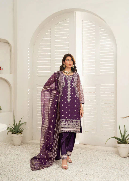 Daud Abbas | Shehnai Festive Formals 24 | Nargis -  Daud Abbas Formal - Original Designer Dress - House of Maryam