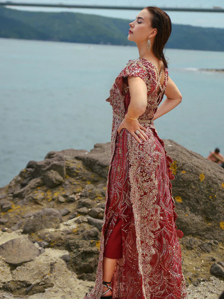 Epoque | Ciel Luxury Couture | Day Dream -  Epoque Formal - Original Designer Dress - House of Maryam