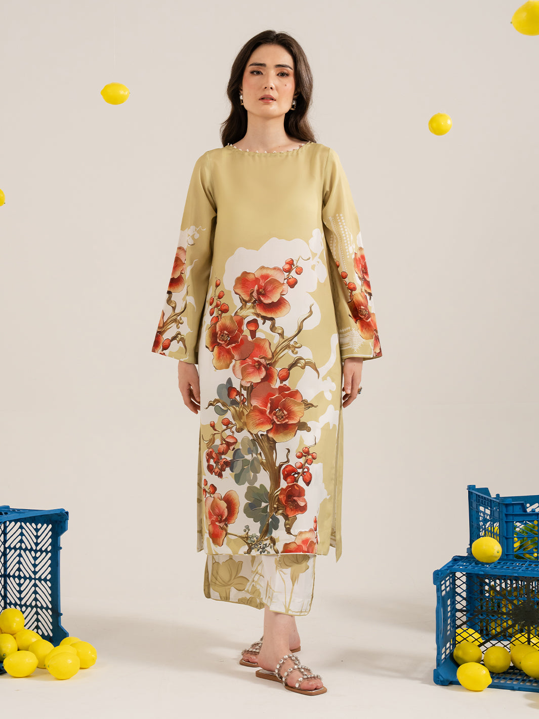 IZEL | Sunset street Pret | DRIZZLE -  Izel Ladies Clothes - Original Designer Dress - House of Maryam