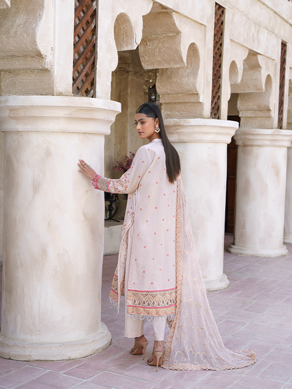 Zebtan | Zeenat Luxury Lawn Eid Collection | ZL 01 -  Zebtan Luxury - Original Designer Dress - House of Maryam