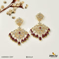 Earrings-0297 -  Zeesy Earrings - Original Designer Dress - House of Maryam