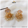 Earrings-0641 -  Zeesy Earrings - Original Designer Dress - House of Maryam