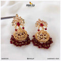 Earrings-0641 -  Zeesy Earrings - Original Designer Dress - House of Maryam