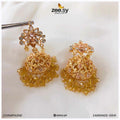 Earrings-0641 -  Zeesy Earrings - Original Designer Dress - House of Maryam