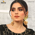 Earrings-0743 -  Zeesy Earrings - Original Designer Dress - House of Maryam