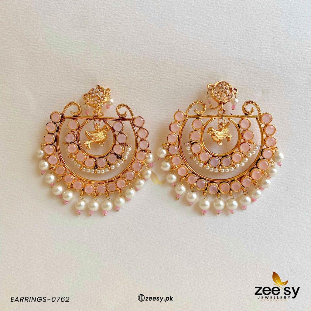 Earrings-0762 -  Zeesy Earrings - Original Designer Dress - House of Maryam