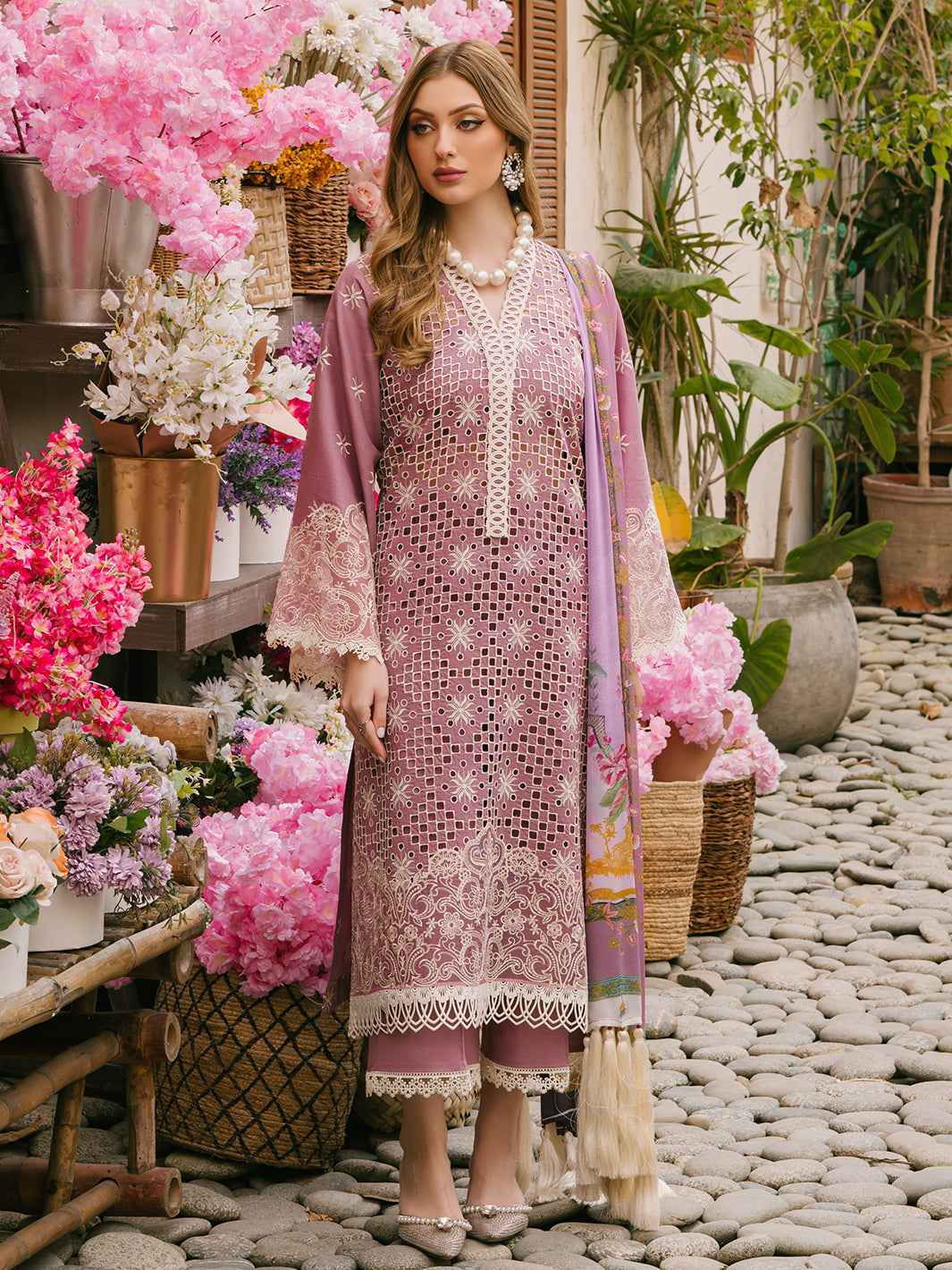 Mahnur | Mahrukh Eid Edit 24 | ELLA -  Mahnur Luxury - Original Designer Dress - House of Maryam