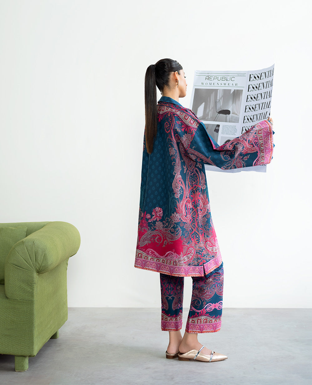 Republic Womenswear | Essentials 25 | ES-202 -  Republic Womenswear Ladies Clothes - Original Designer Dress - House of Maryam