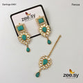 Earrings-0461 -  Zeesy Earrings - Original Designer Dress - House of Maryam