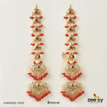 Earrings-0542 -  Zeesy Earrings - Original Designer Dress - House of Maryam