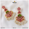 Earrings-0553 -  Zeesy Earrings - Original Designer Dress - House of Maryam