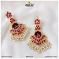 Earrings-0553 -  Zeesy Earrings - Original Designer Dress - House of Maryam