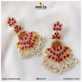 Earrings-0553 -  Zeesy Earrings - Original Designer Dress - House of Maryam
