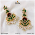 Earrings-0553 -  Zeesy Earrings - Original Designer Dress - House of Maryam