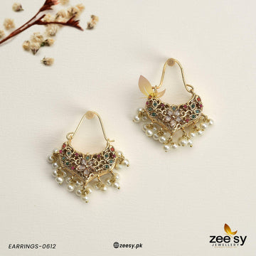Earrings-0612 - Zeesy Earrings - House of Maryam