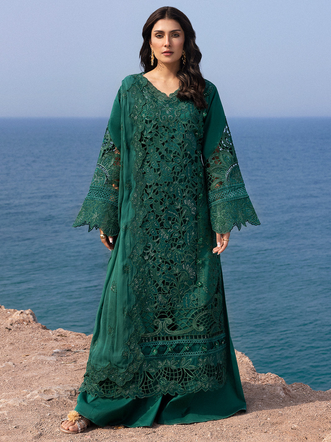 Mahnur | Sirena Luxury Lawn 25 | Eirene -  Mahnur Ladies Clothes - Original Designer Dress - House of Maryam