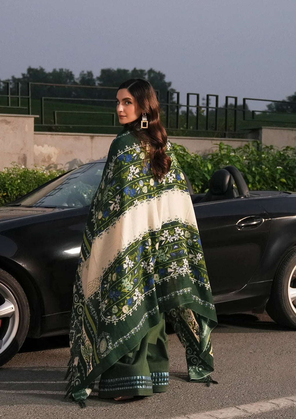 Elaf Premium | Winter Pashmina Shawl Collection | EPW-6A Endless Devotion -  Elaf Premium Ladies Clothes - Original Designer Dress - House of Maryam