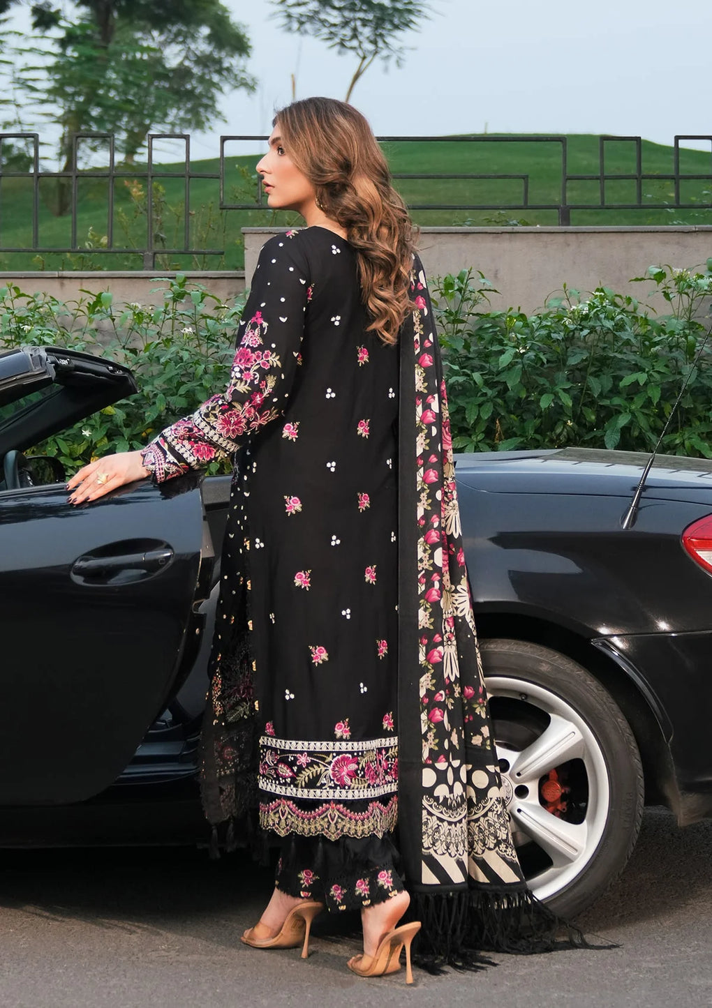 Elaf Premium | Winter Pashmina Shawl Collection | EPW-8B Boundless Dreams -  Elaf Premium Ladies Clothes - Original Designer Dress - House of Maryam