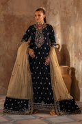 Emaan Adeel | Saanjh Velvet Collection 24 |  Ishaan -  Emaan Adeel Ladies Clothes - Original Designer Dress - House of Maryam
