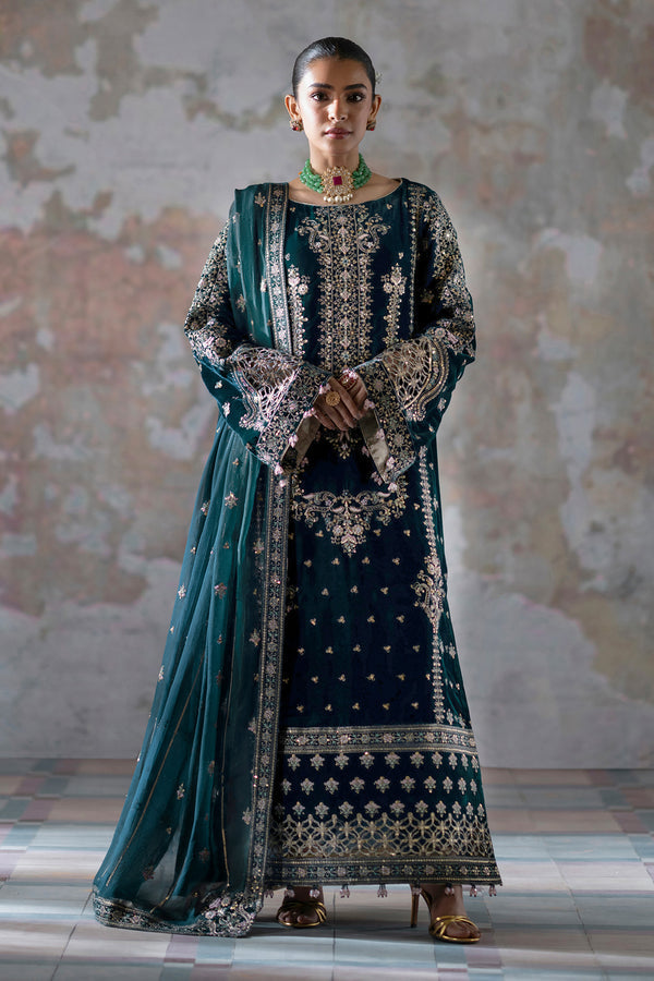 Emaan Adeel | Saanjh Velvet Collection 24 |  Meher -  Emaan Adeel Ladies Clothes - Original Designer Dress - House of Maryam