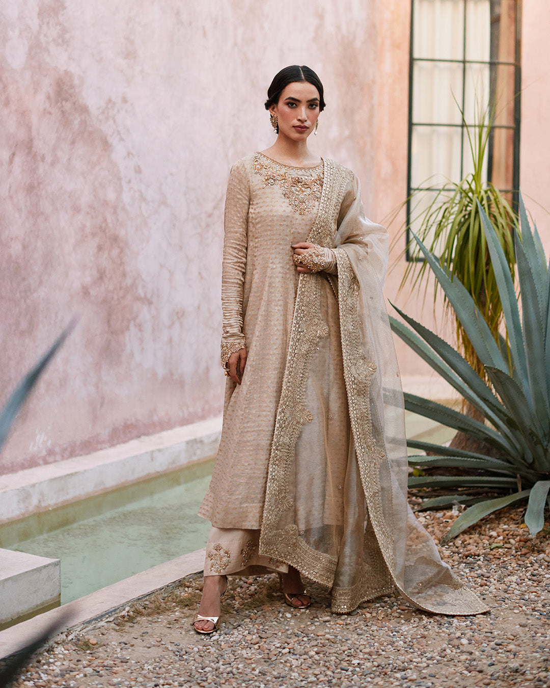 Faiza Saqlain | Aurnia Spring Festive Edit 24 | Moira -  Faiza Saqlain Luxury - Original Designer Dress - House of Maryam