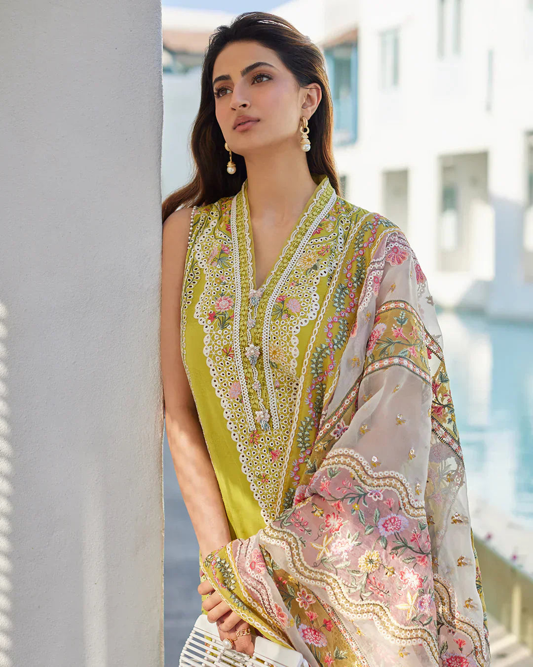 Faiza Saqlain | Liliana Luxury Lawn 24 | Estera -  Faiza Saqlain Luxury - Original Designer Dress - House of Maryam