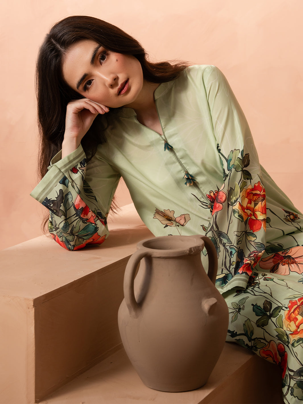 IZEL | Sunset street Pret |  FLAIR -  Izel Ladies Clothes - Original Designer Dress - House of Maryam