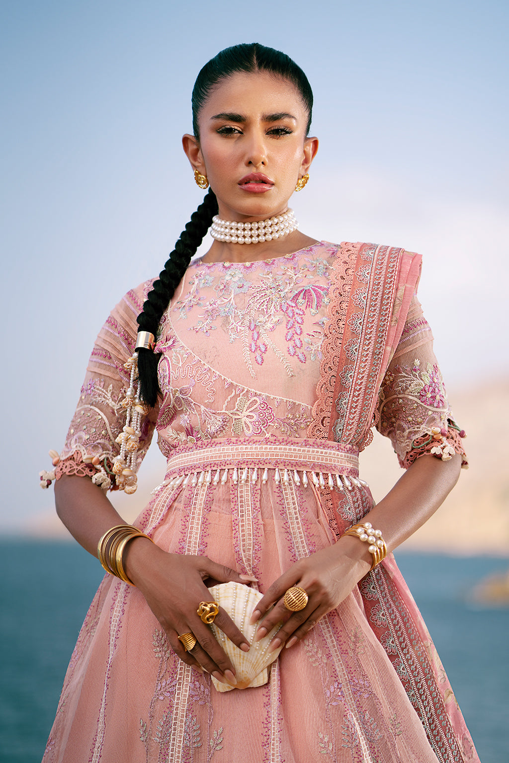 AJR Couture | Dastan Luxury Lawn 25 | Flair -  AJR Couture Ladies Clothes - Original Designer Dress - House of Maryam