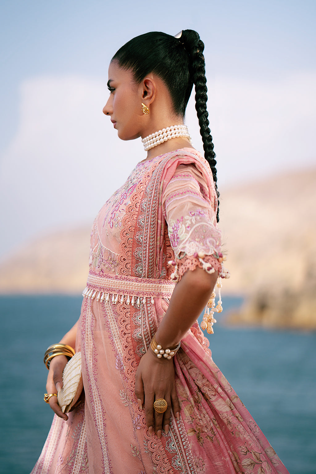 AJR Couture | Dastan Luxury Lawn 25 | Flair -  AJR Couture Ladies Clothes - Original Designer Dress - House of Maryam