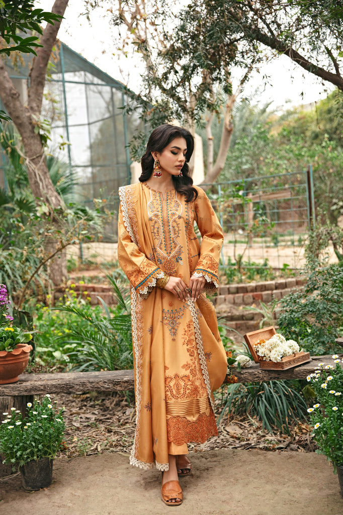 Florent | Luxury Lawn 24 | FFL-4A -  Florent Luxury - Original Designer Dress - House of Maryam