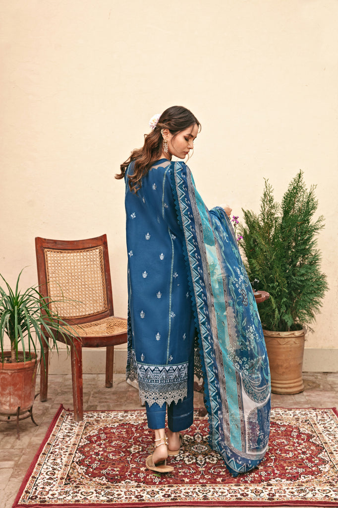 Florent | Luxury Lawn 24 | FFL-5A -  Florent Luxury - Original Designer Dress - House of Maryam