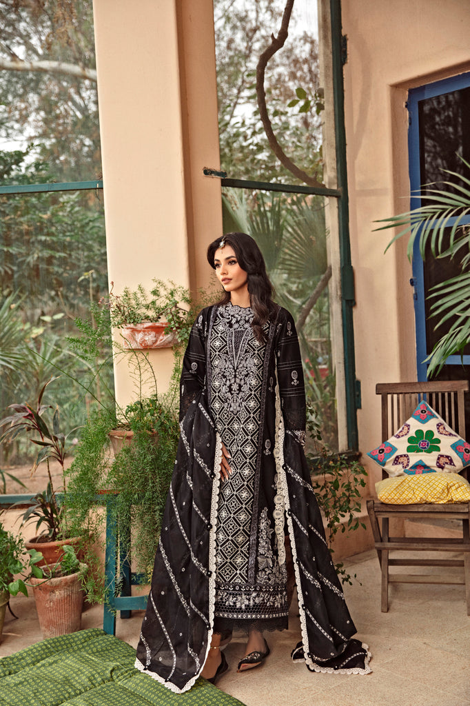 Florent | Luxury Lawn 24 | FFL-6A -  Florent Luxury - Original Designer Dress - House of Maryam