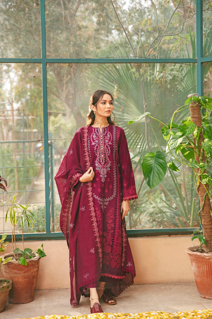 Florent | Luxury Lawn 24 | FFL-4B -  Florent Luxury - Original Designer Dress - House of Maryam