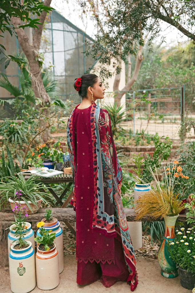 Florent | Luxury Lawn 24 | FFL-1B -  Florent Luxury - Original Designer Dress - House of Maryam