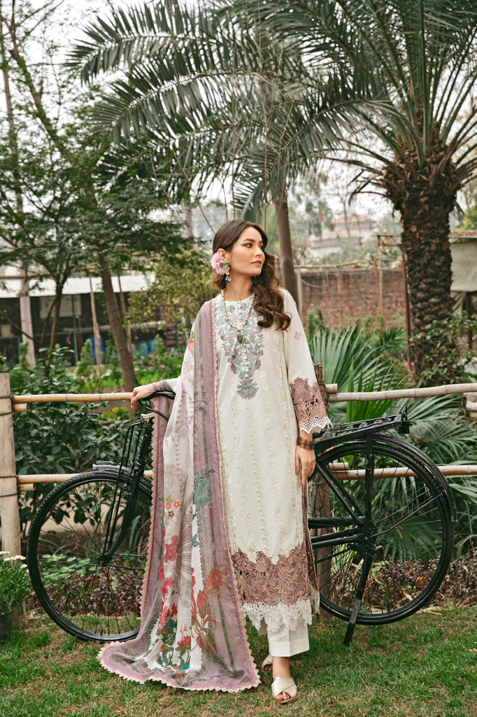 Florent | Luxury Lawn 24 | FFL-2A -  Florent Luxury - Original Designer Dress - House of Maryam