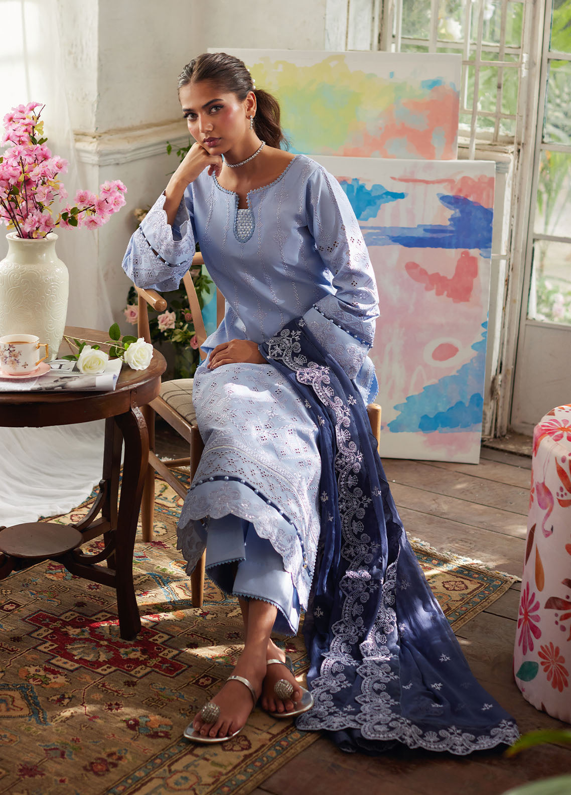 Bin Ilyas | Carnival Summer Edit 25 | Zorya -  Gulaal Ladies Clothes - Original Designer Dress - House of Maryam