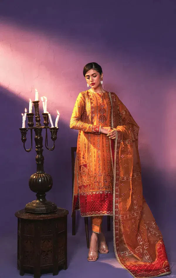 Gisele | Zarish Festive Collection 23 | Gul Makai -  Gisele Formal - Original Designer Dress - House of Maryam