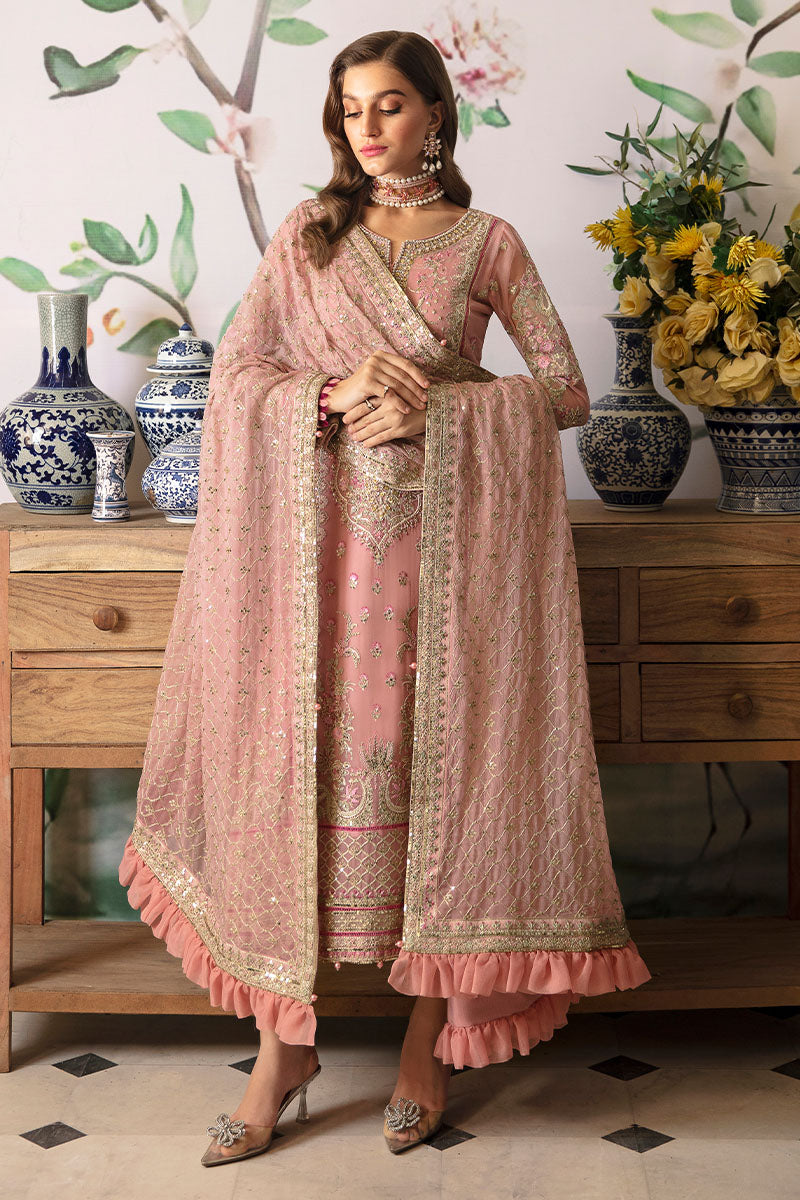 Gulaal | Embroidered Chiffon 24 | Viviana -  Gulaal Formal - Original Designer Dress - House of Maryam